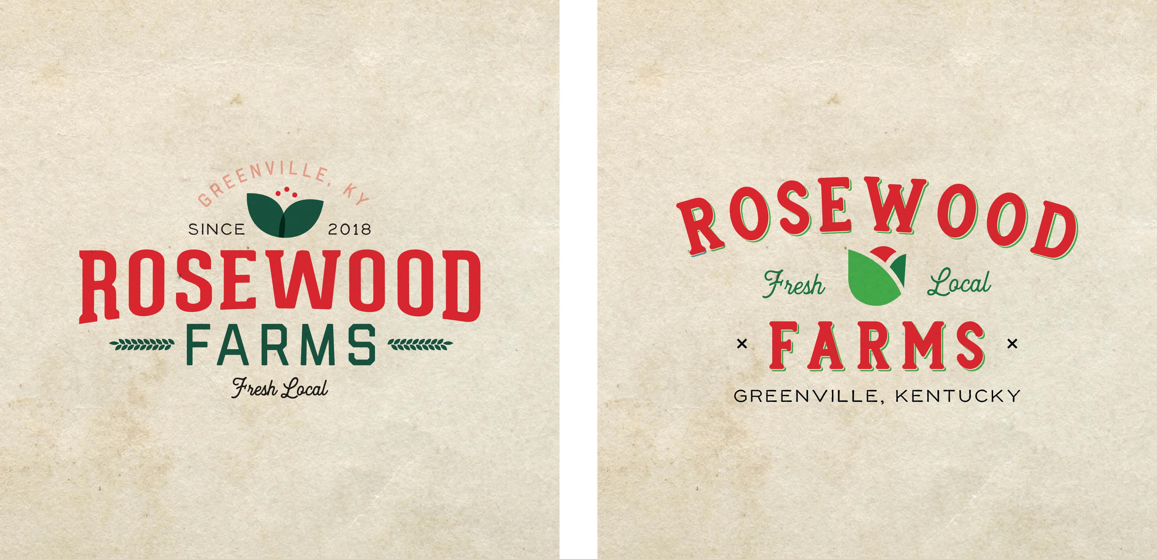 Rosewood Logo - Farm Logo Design for Rosewood Farms by Nice Branding Agency