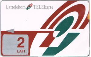 Ltk Logo - Phonecard: Logo (Lattelekom, Latvia) (Logo) Col:LV LTK M005