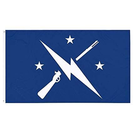 Minutemen Logo - Fallout Flag, Commonwealth Minutemen Flag, Exclusive Fallout Merchandise  for Indoor/ Outdoor Use, 100% Polyester, 3 x 5 Ft