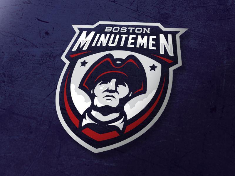 Minutemen Logo - Boston Minutemen by midnight7design on Dribbble