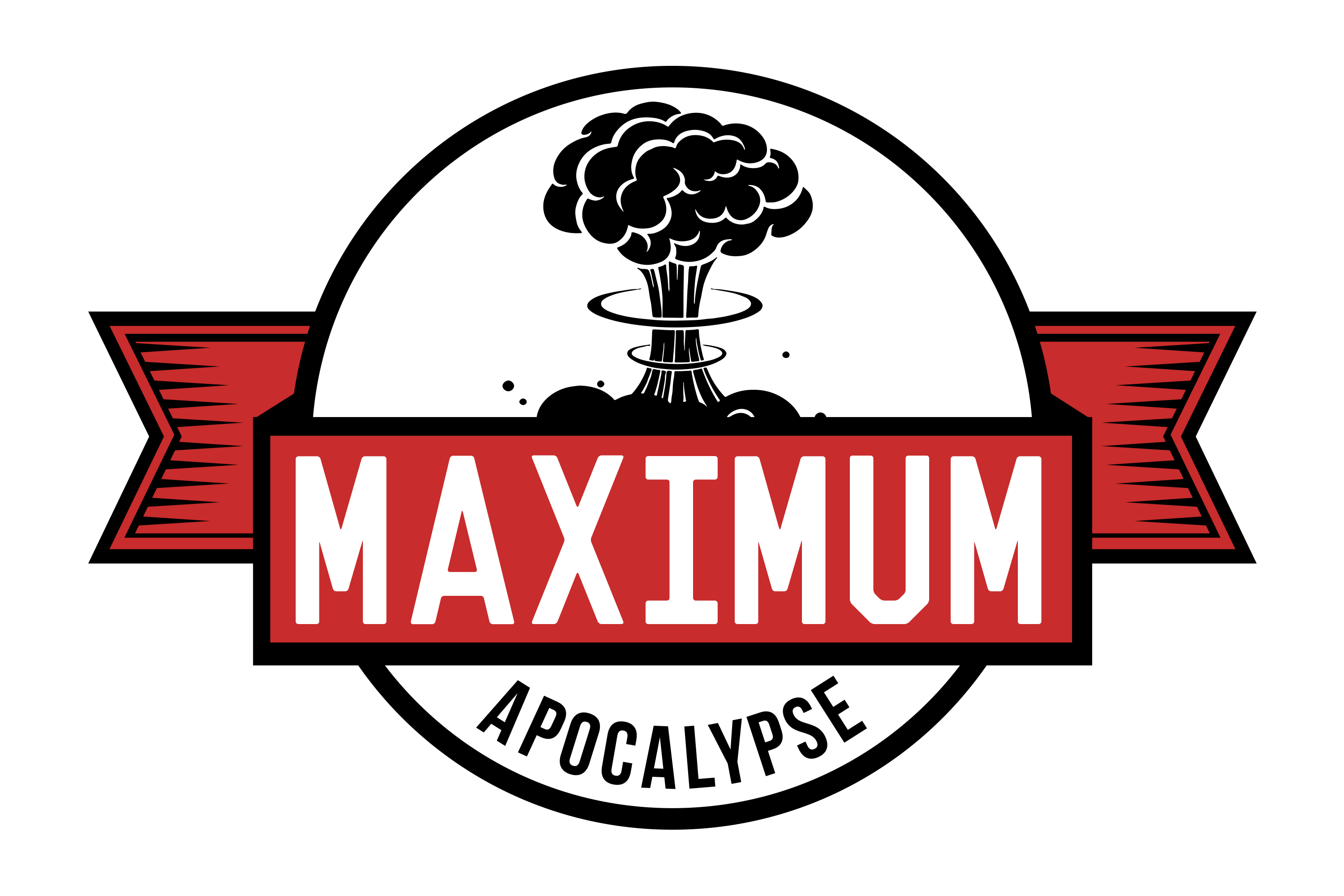 Apocalypse Logo - Maximum Apocalypse Logo - Rock Manor Games