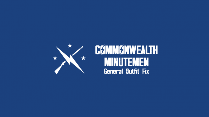 Minutemen Logo - Minutemen General Outfit ''Fix'' at Fallout 4 Nexus - Mods and community