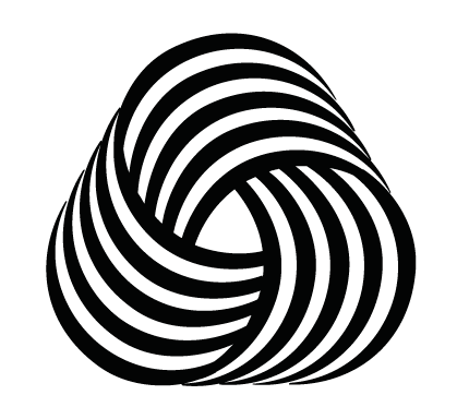Black and White Triangle Logo - The Woolmark logo, 100% wool | Logo Design Love