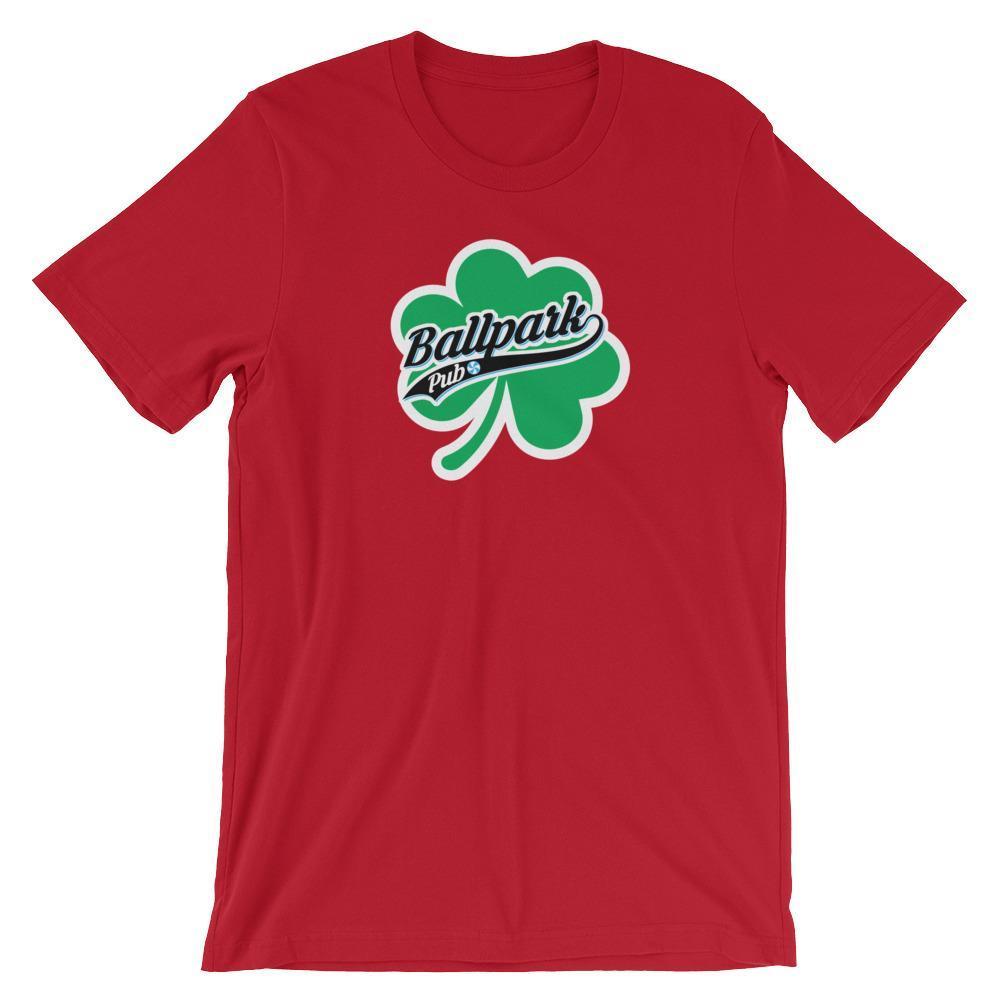 Shamrock Logo - Ballpark Pub - Shamrock Logo - Short-Sleeve Unisex T-Shirt