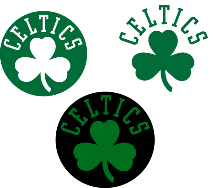 Shamrock Logo - 3 Celtics Shamrock Logo (PSD) | Official PSDs