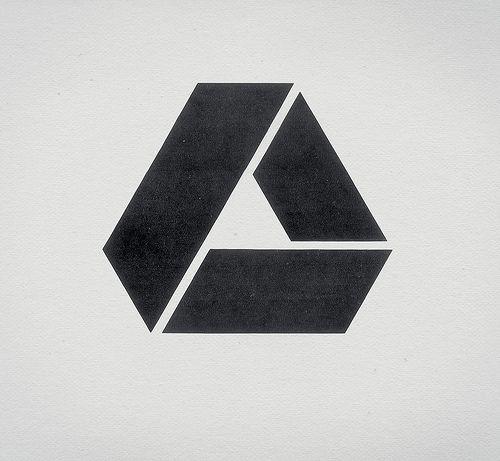 Black and White Triangle Logo - Retro Corporate Logo Goodness_00069 - a photo on Flickriver