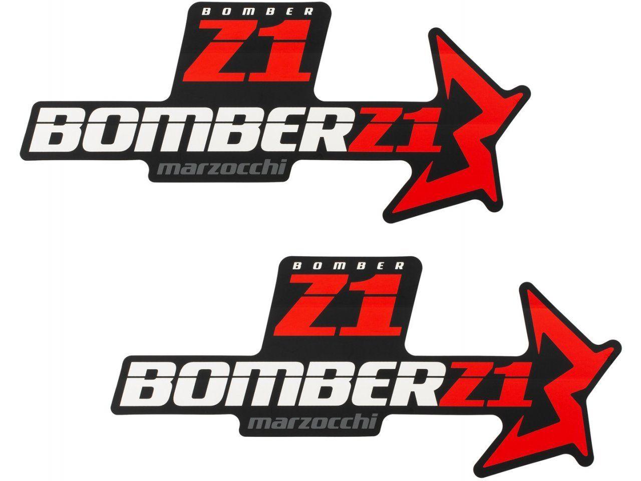 Marzocchi Logo - Decal Set for Bomber Z1 Suspension Fork