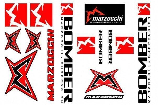 Marzocchi Logo - Marzocchi bomber Logos