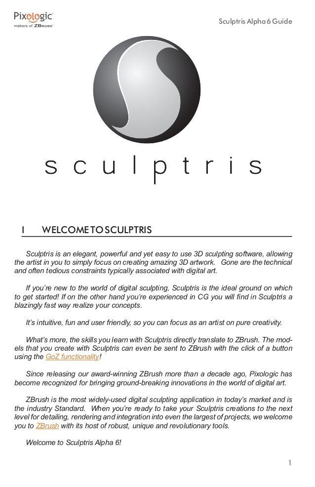 Sculptris Logo - Sculptris alpha6 documentation