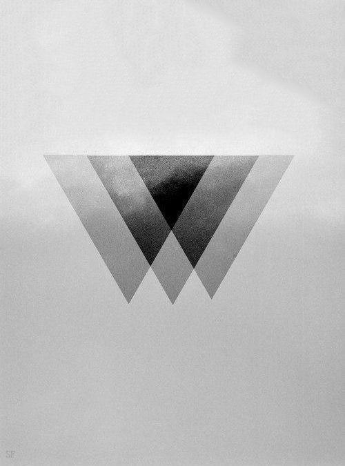 Black and White Triangle Logo - Orkun Serhan (orkunserhan) on Pinterest
