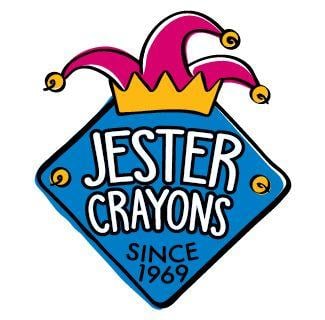 Crayons Logo - Jester Giant Wax Crayons