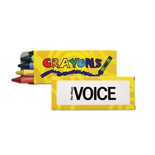 Crayons Logo - 4 Pack Quality Crayons