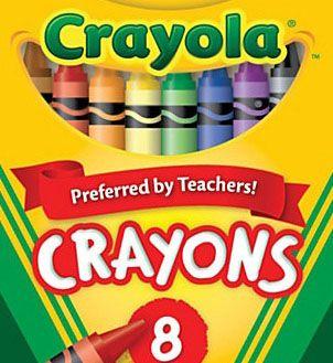 Crayons Logo - Crayola Crayola Box of 8