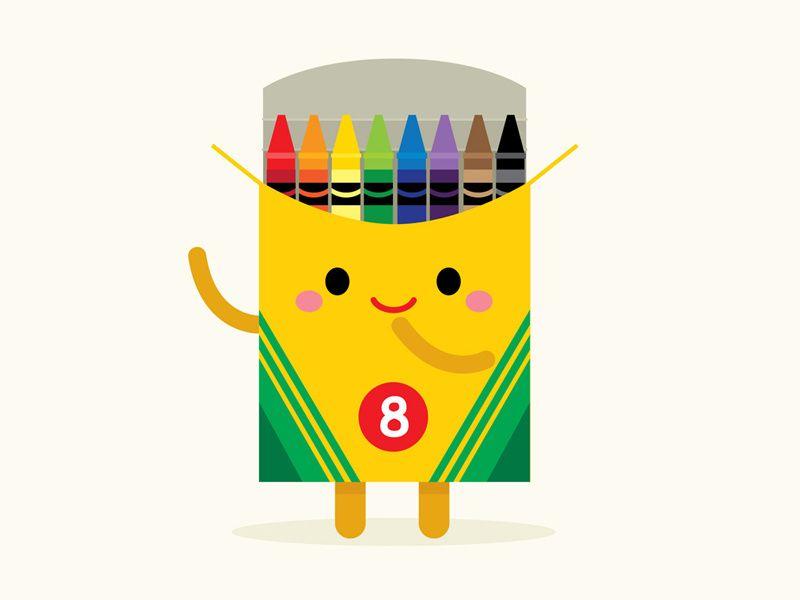 Crayons Logo - Crayons by Jerrod Maruyama on Dribbble