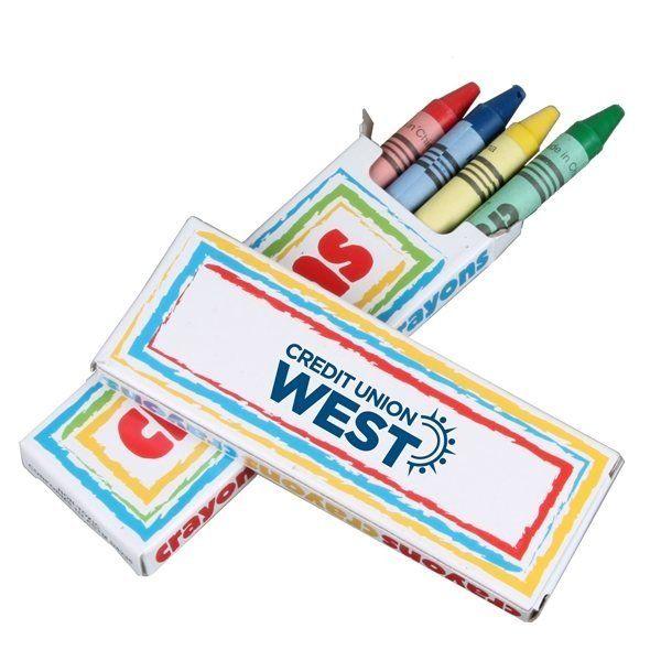 Crayons Logo - 4 Pack Crayons