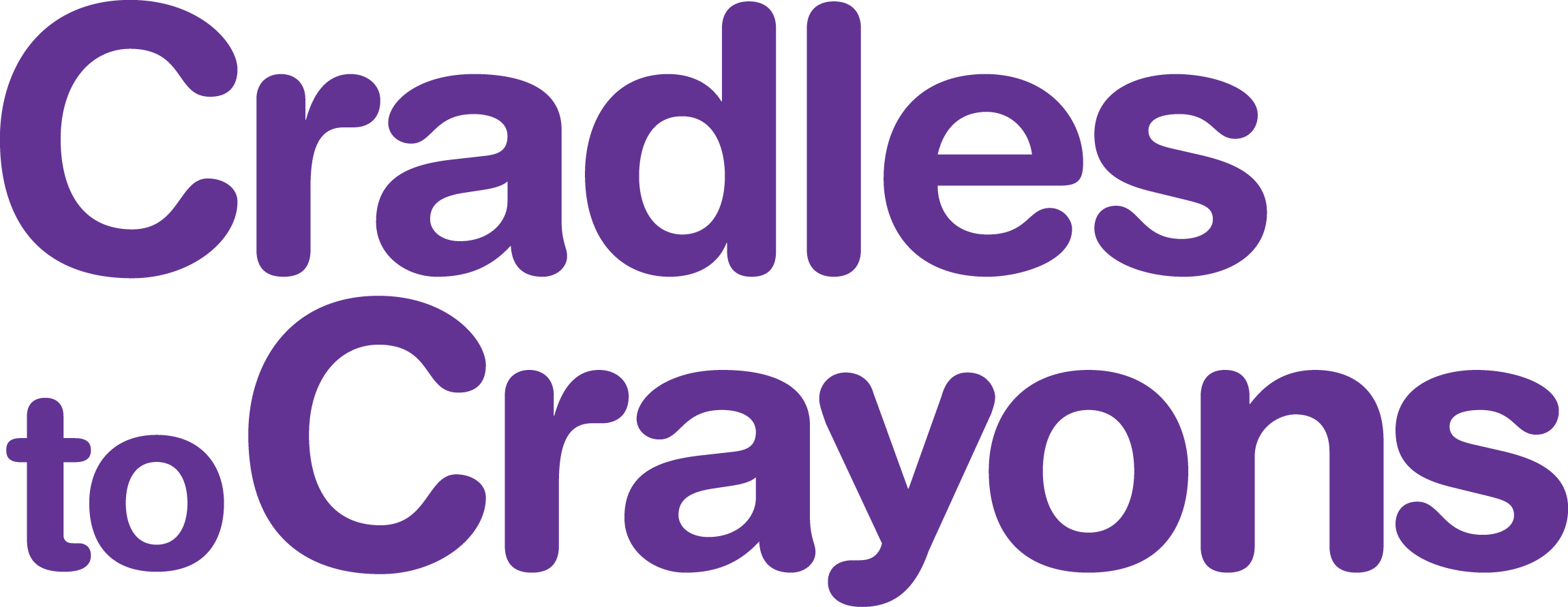 Crayons Logo - Logo Cradles To Crayons Logo Purple