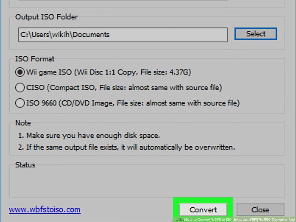 WBFS Logo - How to Convert WBFS to ISO Using the WBFS‐to‐ISO Converter App