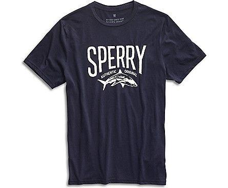 Sperry's Logo - Men's Sperry Shark T-Shirt - Clothing | Sperry