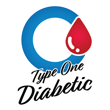 Diabetes Logo - Type 1 Diabetic Blue Circle Temporary Tattoo