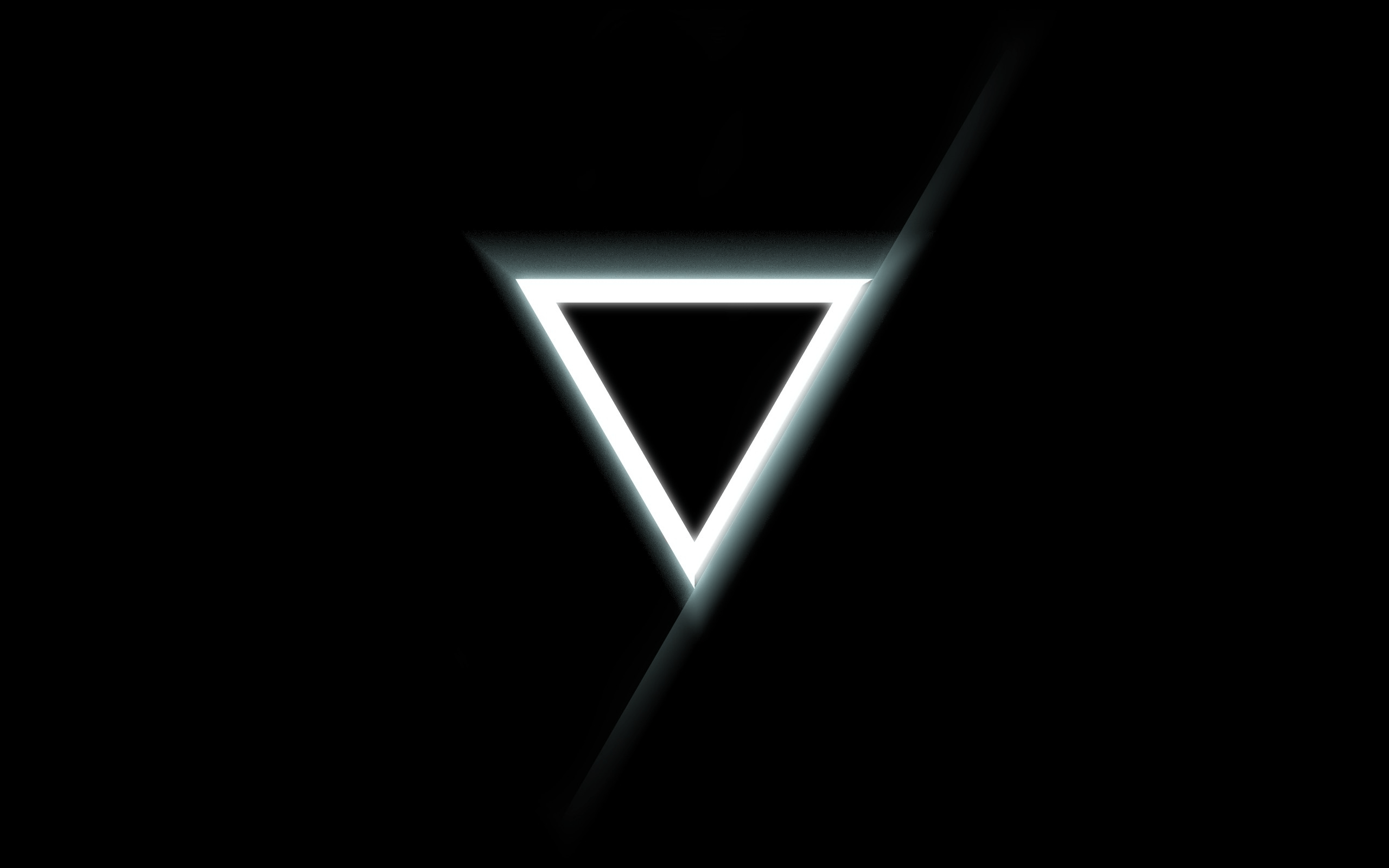 Black and White Triangle Logo - Black and White Triangle Wallpaper for Phone and HD Desktop Backgrounds