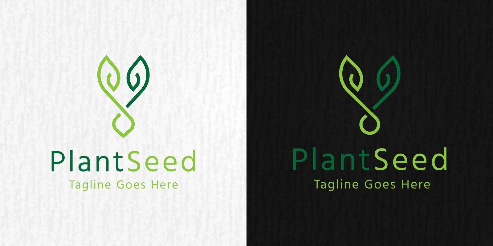 Seed Logo - Plant Seed