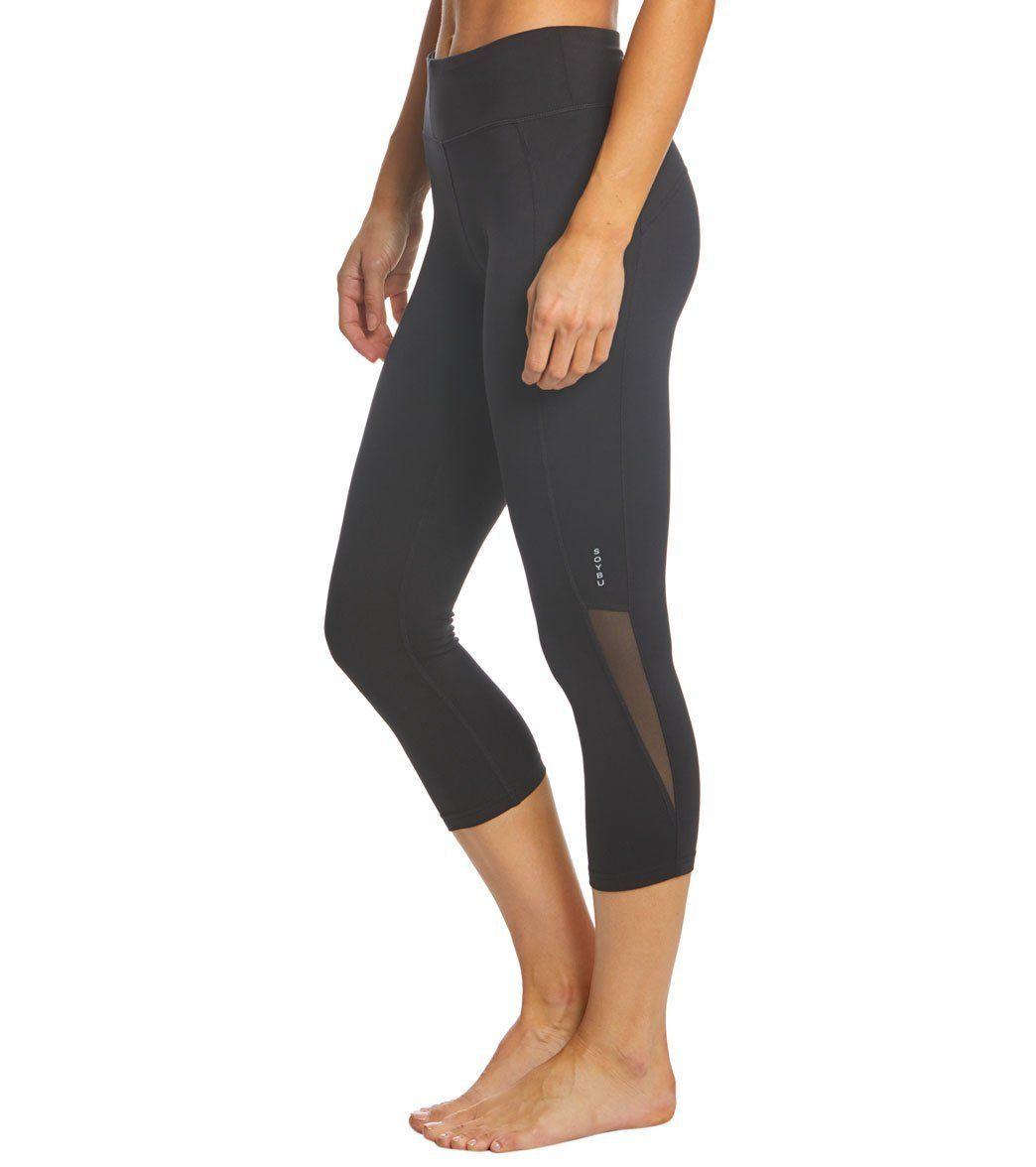 Soybu Logo - Soybu High Rise Killer Caboose Yoga Capris