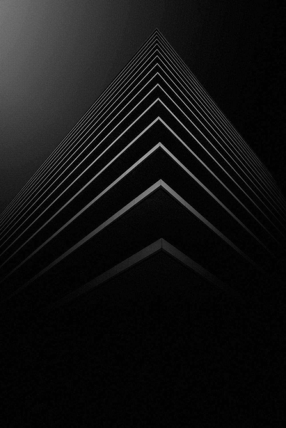 Black and White Triangle Logo - Triangle Picture [HD]. Download Free Image
