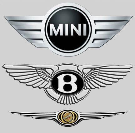 Bentely Logo - mini - bentley - chrysler - similar???? very similar logos ...