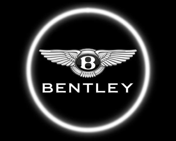 Bentely Logo - Wireless LED Laser Bentley Car Door Lights