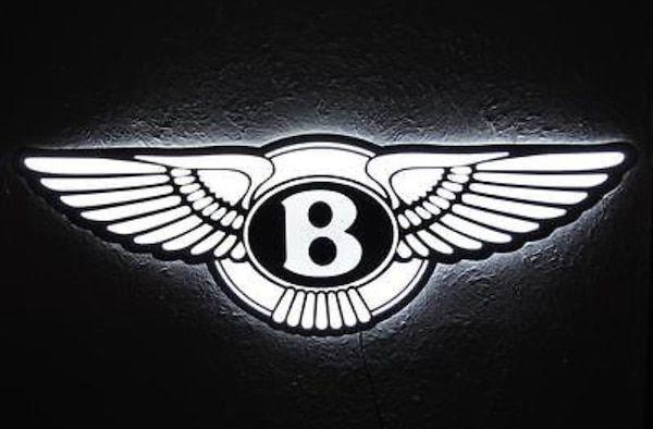 Bentely Logo - Bentley logo glow up sign