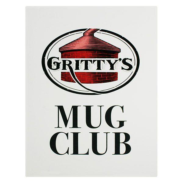 Gritty's Logo - Folder Design: Membership ID Card Holder for Gritty's Mug Club