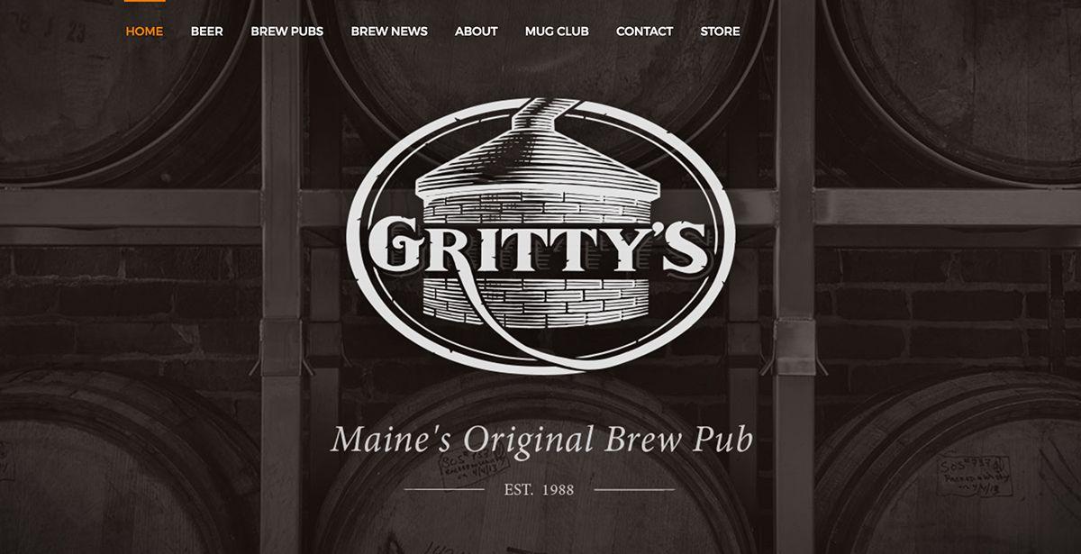 Gritty's Logo - Gritty's Brewing Company Logo on RISD Portfolios