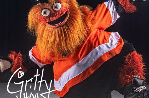 Gritty's Logo - Flyers introduce terrifying orange mascot Gritty. Chris Creamer's