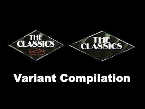 Classics Logo - Walt Disney Classics - Logo History (1984-1994)