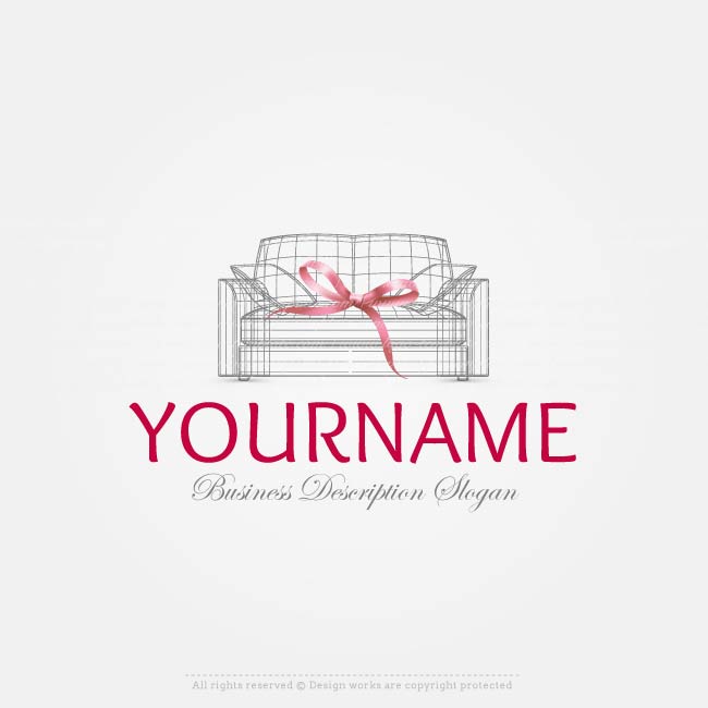 Sofa Logo - Create a Logo Template - Sofa logo design