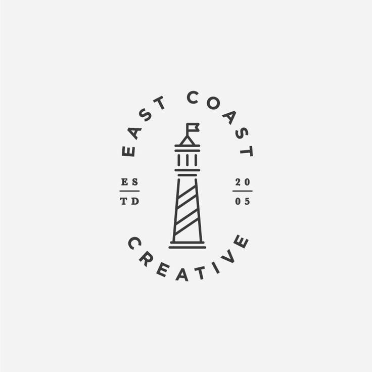 Coast Logo - East Coast Creative Logo. Logo Design. Creative logo, Logos design