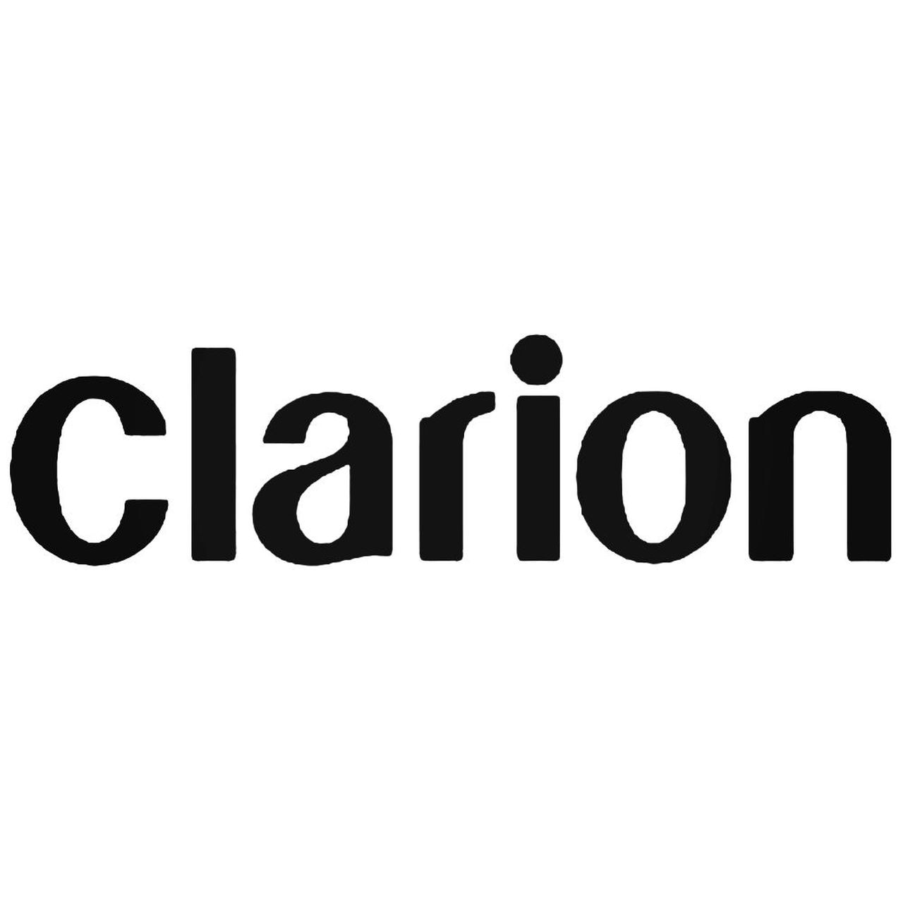 Clarion Logo - Clarion Logo Sticker