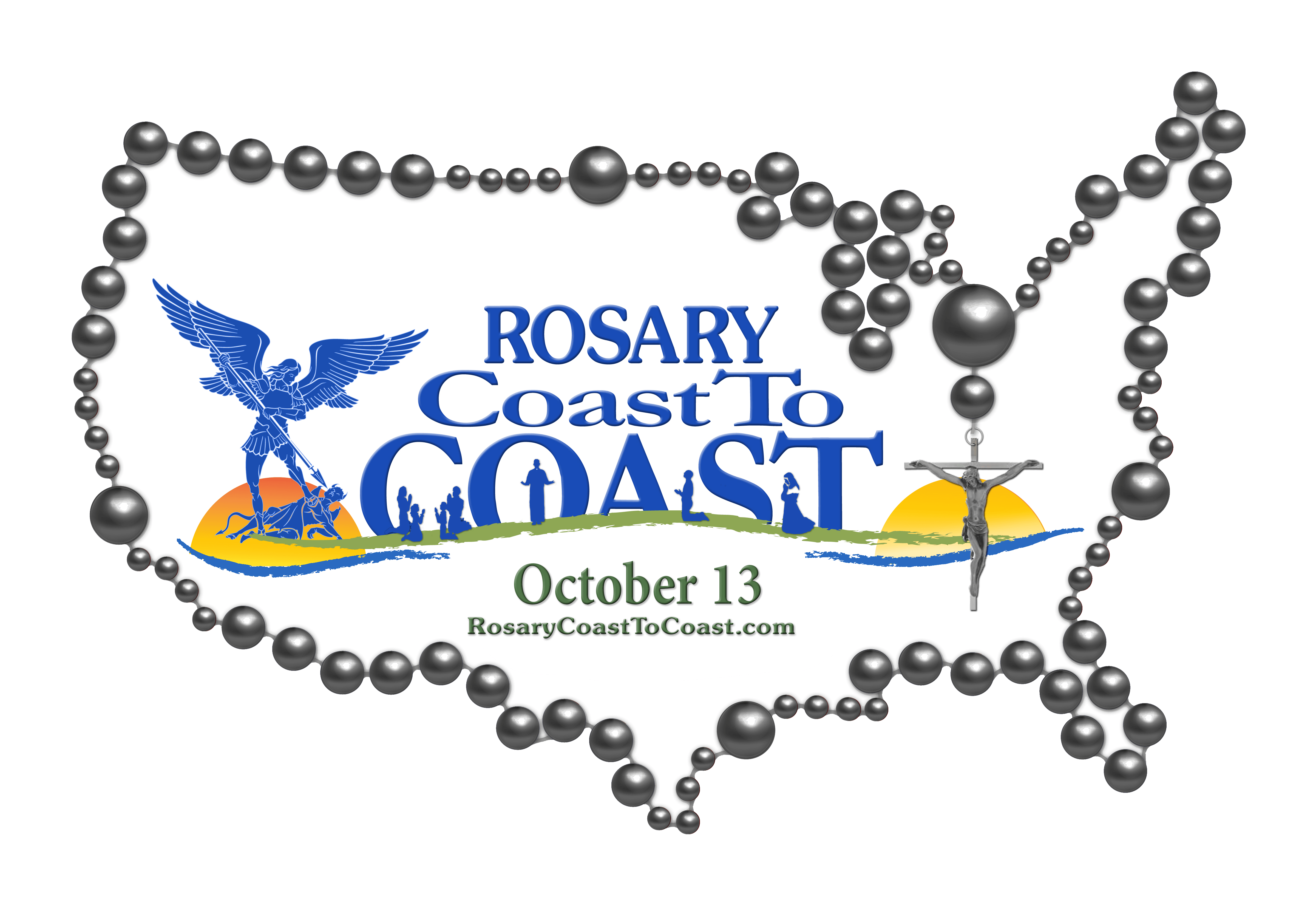 Coast Logo - Promotional Materials – Rosary Coast to Coast