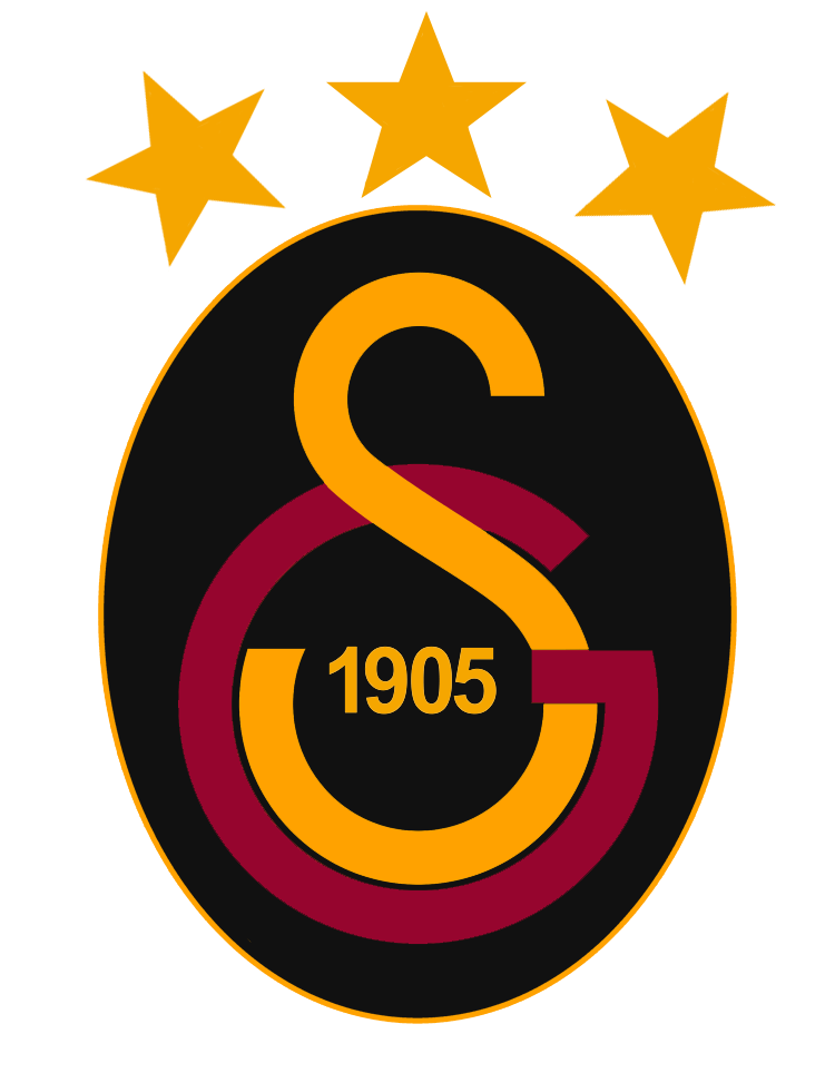 Galatasaray Logo - Galatasaray logo (three gold stars).png