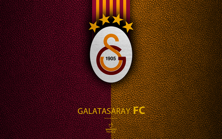 Galatasaray Logo - Download wallpaper Galatasaray FC, 4k, Turkish football club
