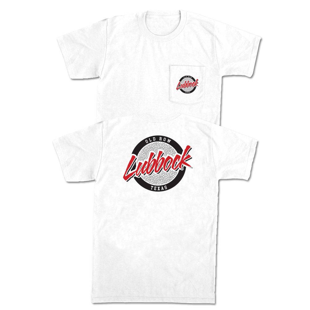 Lubbock Logo - Lubbock, Texas Circle Logo Pocket Tee