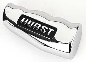 Hurst Logo - HURST T Handle Shifter Knob with Vintage Logo, Chrome Plated