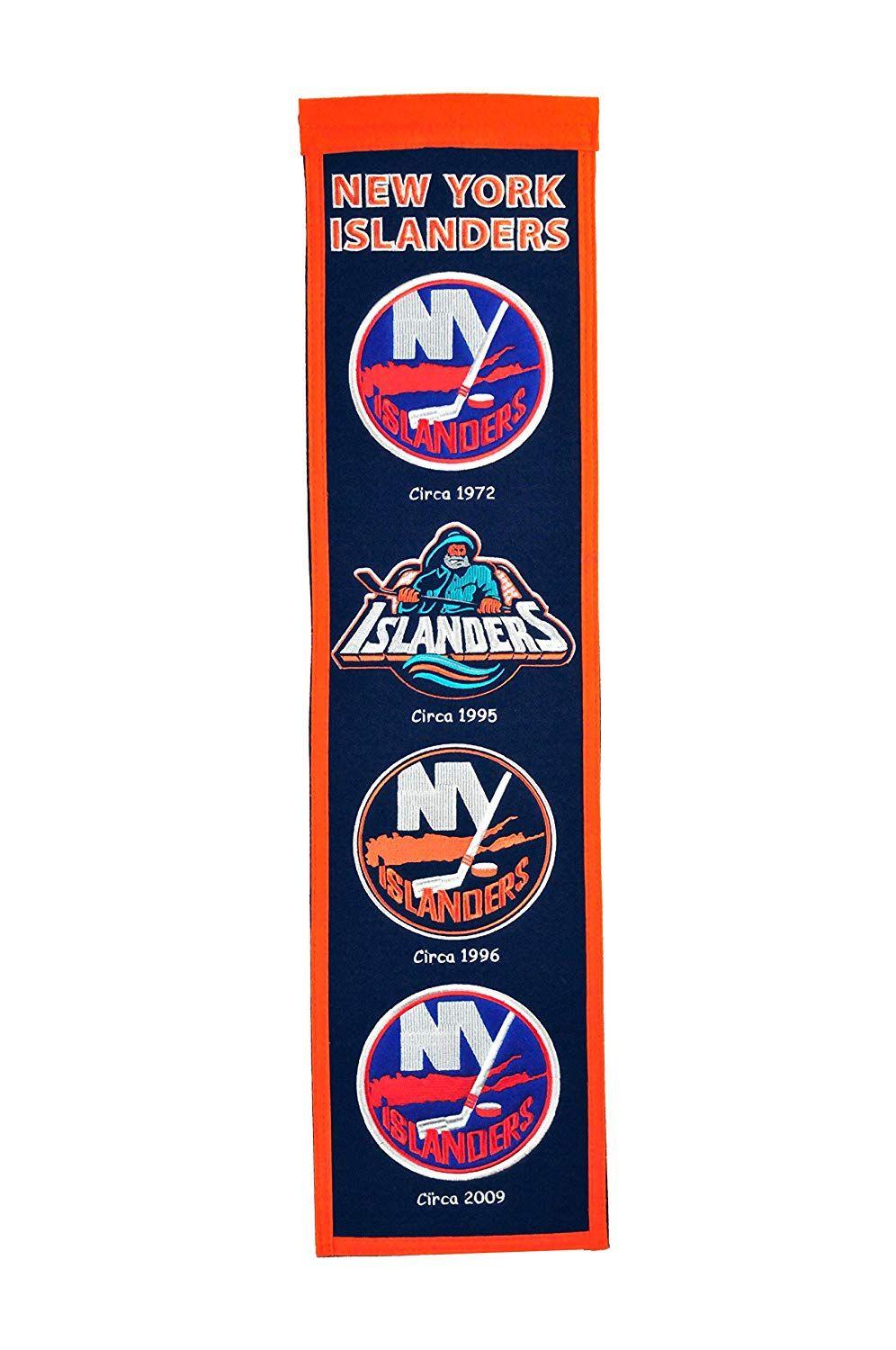 Islanders Logo - Winning Streak New York Islanders Logo Heritage Wool Banner