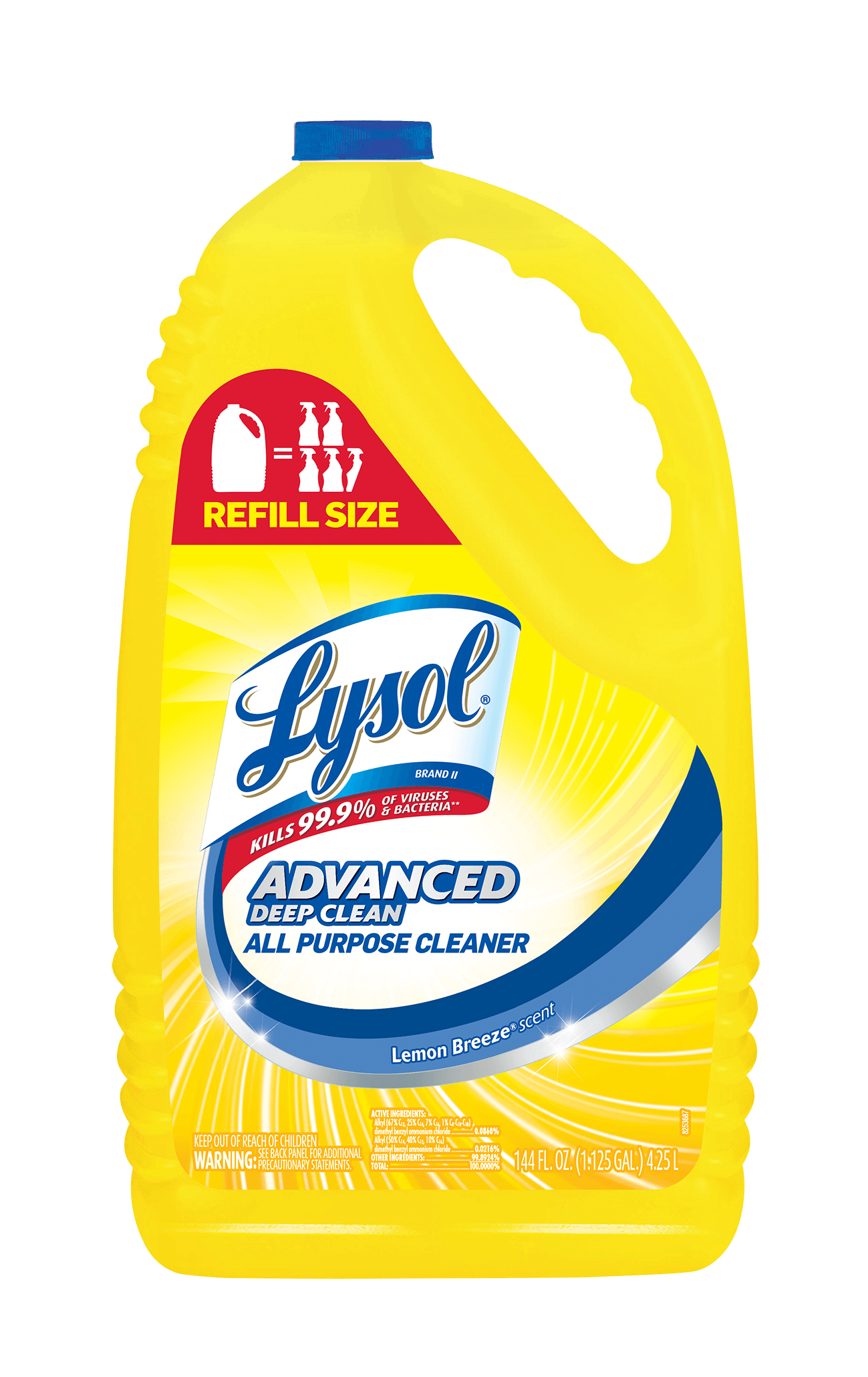 Lysol Logo - LYSOL® Advanced Deep Clean All Purpose Cleaner - Lemon Breeze