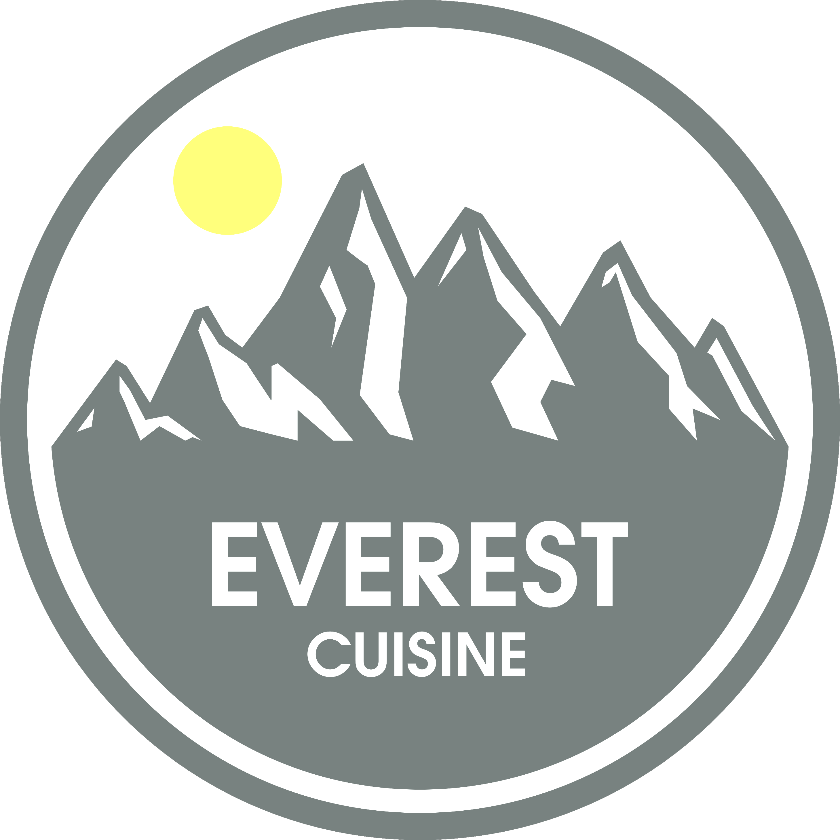 Cuisine Logo - Everest Cuisine – Nepali, Indian and Tibetan authentic cuisines