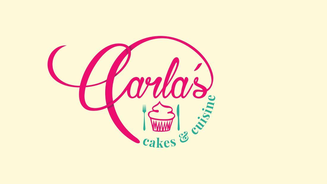 Cuisine Logo - Sand Design Studio | Carla's Cakes