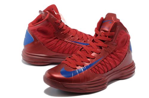 Hyperdunk Logo - nike lunar hyperdunk x olympic wine red blue logo shoes,nike ...