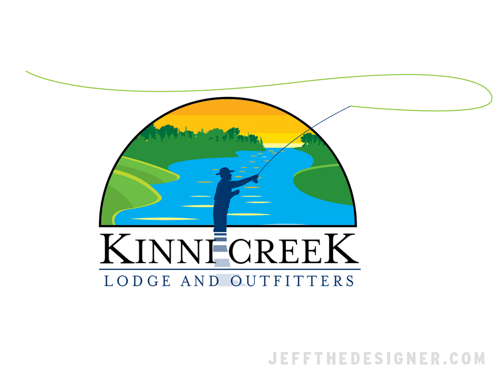 Creek Logo - Kinni Creek Logo (Unpublished Concept) | Jeff The Designer LLC