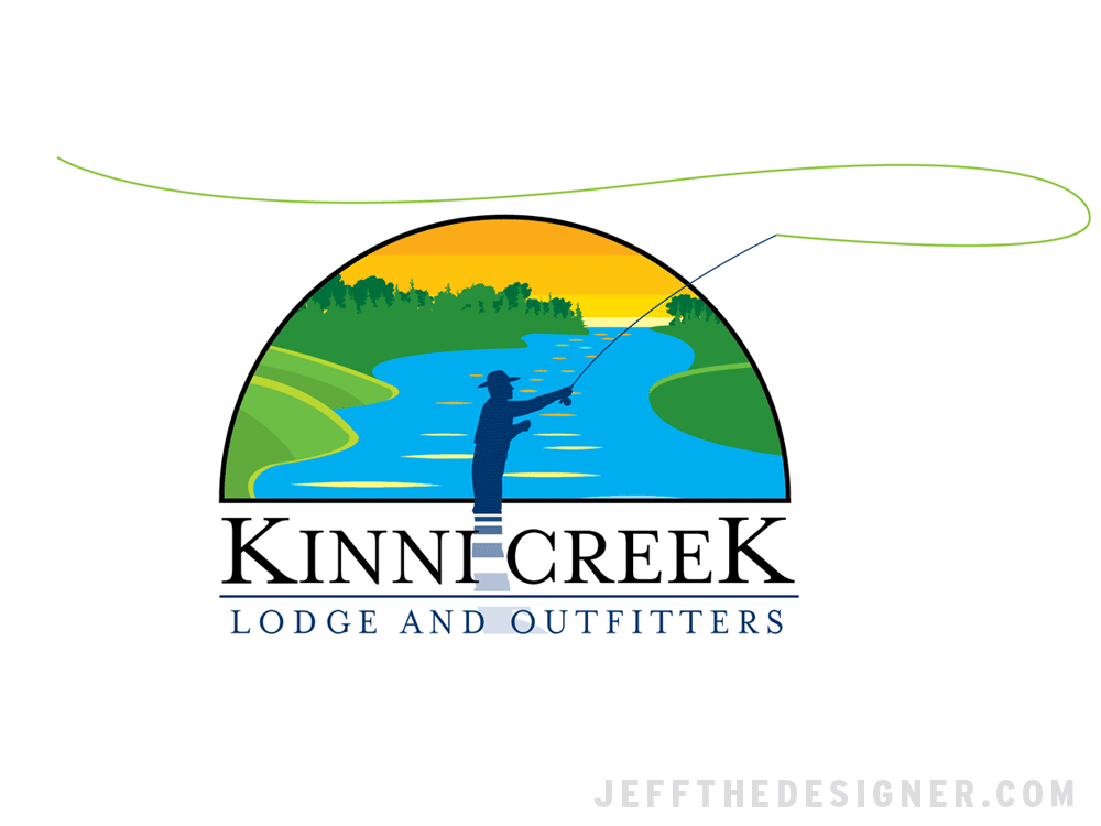 Creek Logo - Kinni Creek Logo (Unpublished Concept). Jeff The Designer LLC