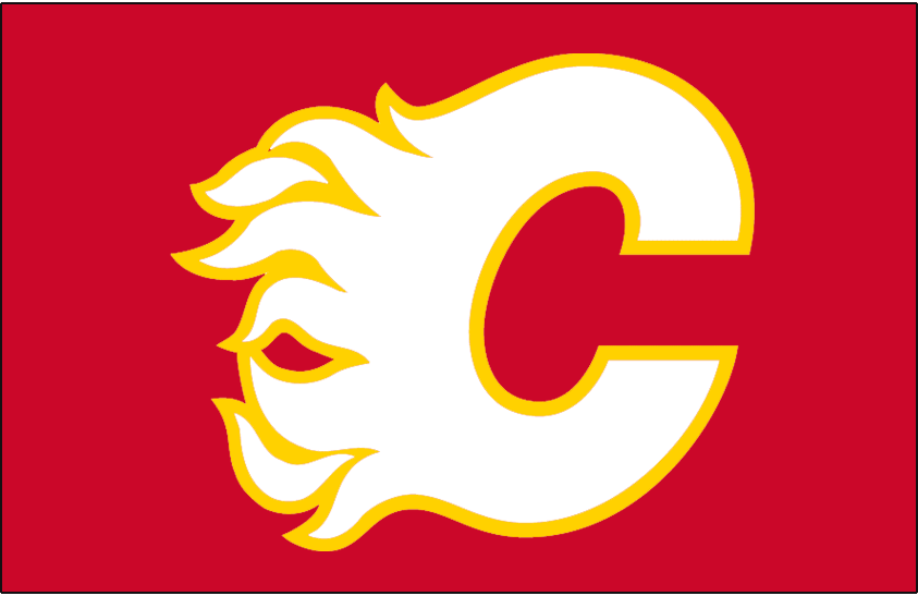 Flames Logo - Calgary Flames Jersey Logo - National Hockey League (NHL) - Chris ...